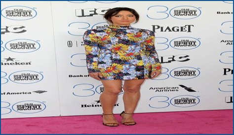 Jena Malone in Ulyana Sergeenko at the Spirit Awards: funky or flaky?