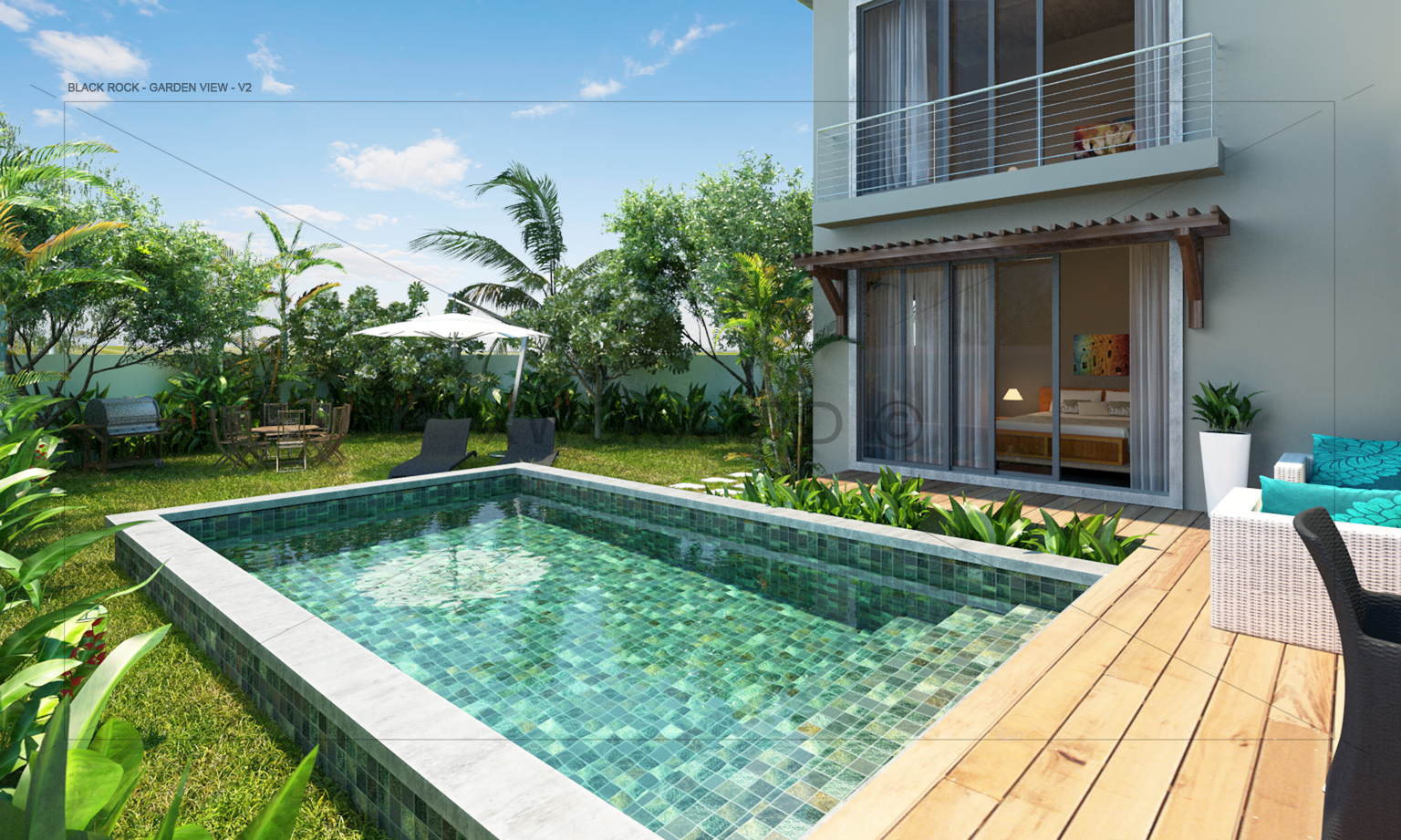 Luxurious RES Villa – Black Rock, Tamarin