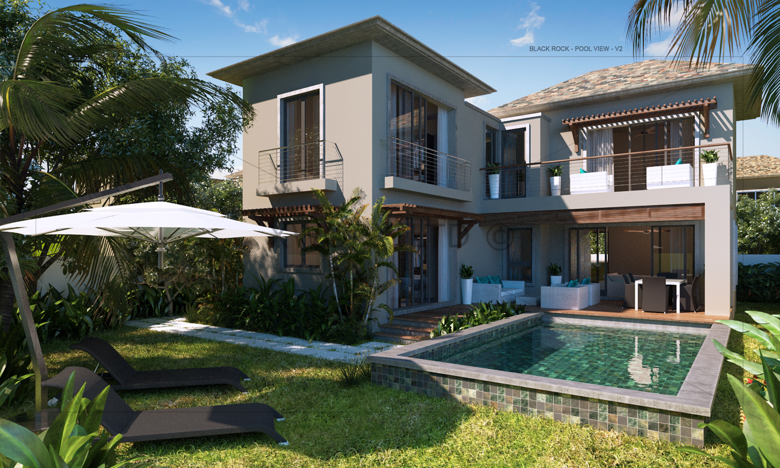 Superb RES Villa – Black Rock, Tamarin